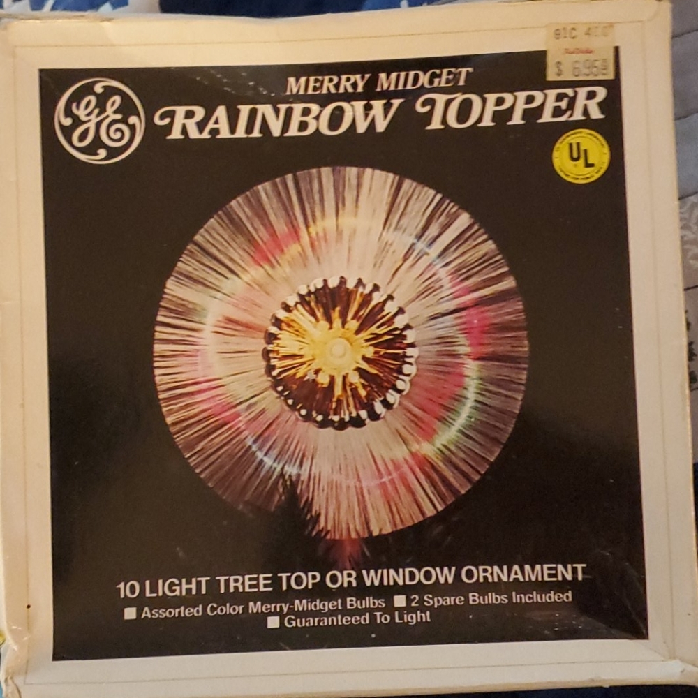 Merry midget rainbow topper